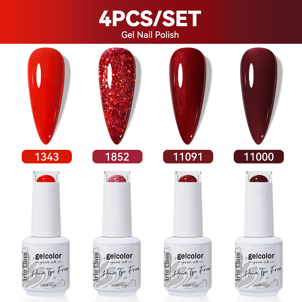 Arte Clavo 4'lü Set Jel Oje 15 - Resin Glitter Pack incelemesi ve fiyatı